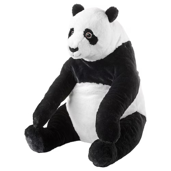 IKEA DJUNGELSKOG Large Soft Toy, Panda, 18 ½" (504.028.44) NEW - Picture 1 of 3